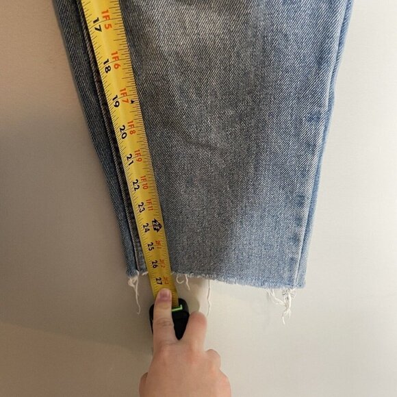 Frank And Oak Women’s Straight Leg Light Wash Jeans Size 25 - Picture 8 of 8